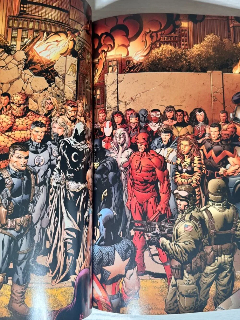 Marvel Comics The Avengers Disassembled Graphic Novel Trade Paperback